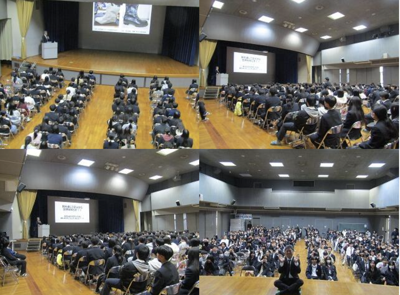 大阪府立今宮高等学校での講演会